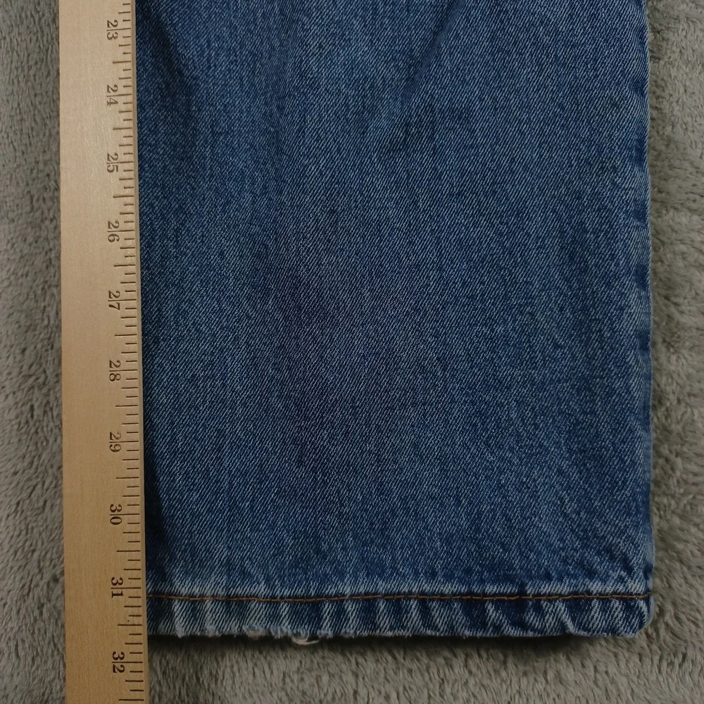 Levis 550 Jeans Mens 36x32 Blue Relaxed Fit Straight Leg Denim Classic Y2K Style